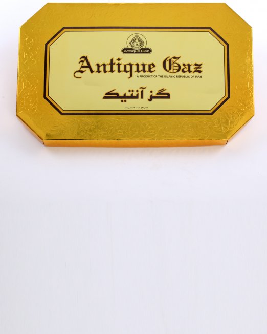 Antique Gaz Gold Octogonal Box